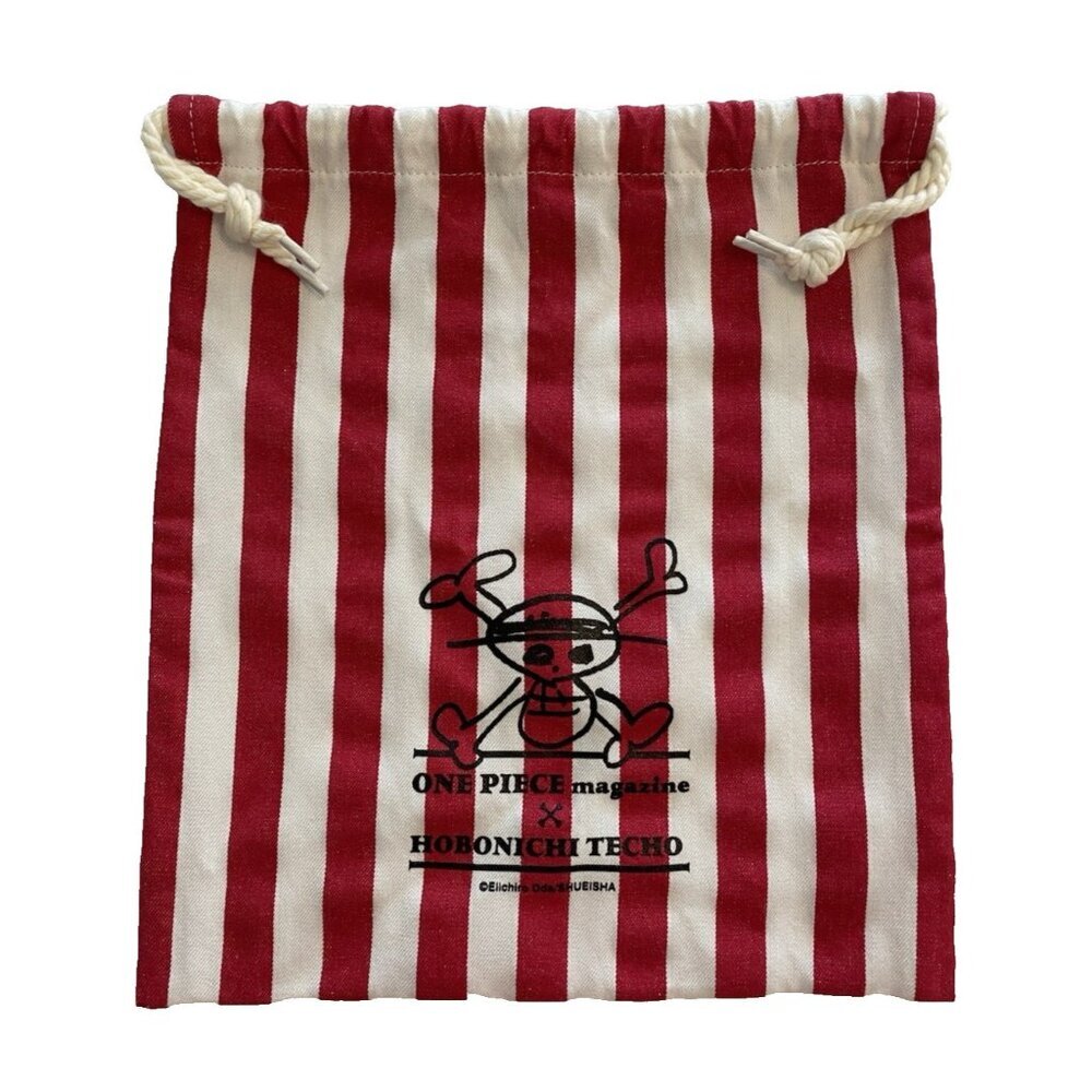 Hobonichi Techo One Piece Drawstring Bag Compact Accessory Pouch Magazine Furoku